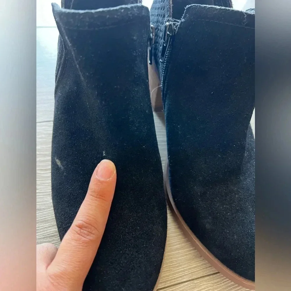 Steve Madden Ankle Booties Black - Women's Size 7.5